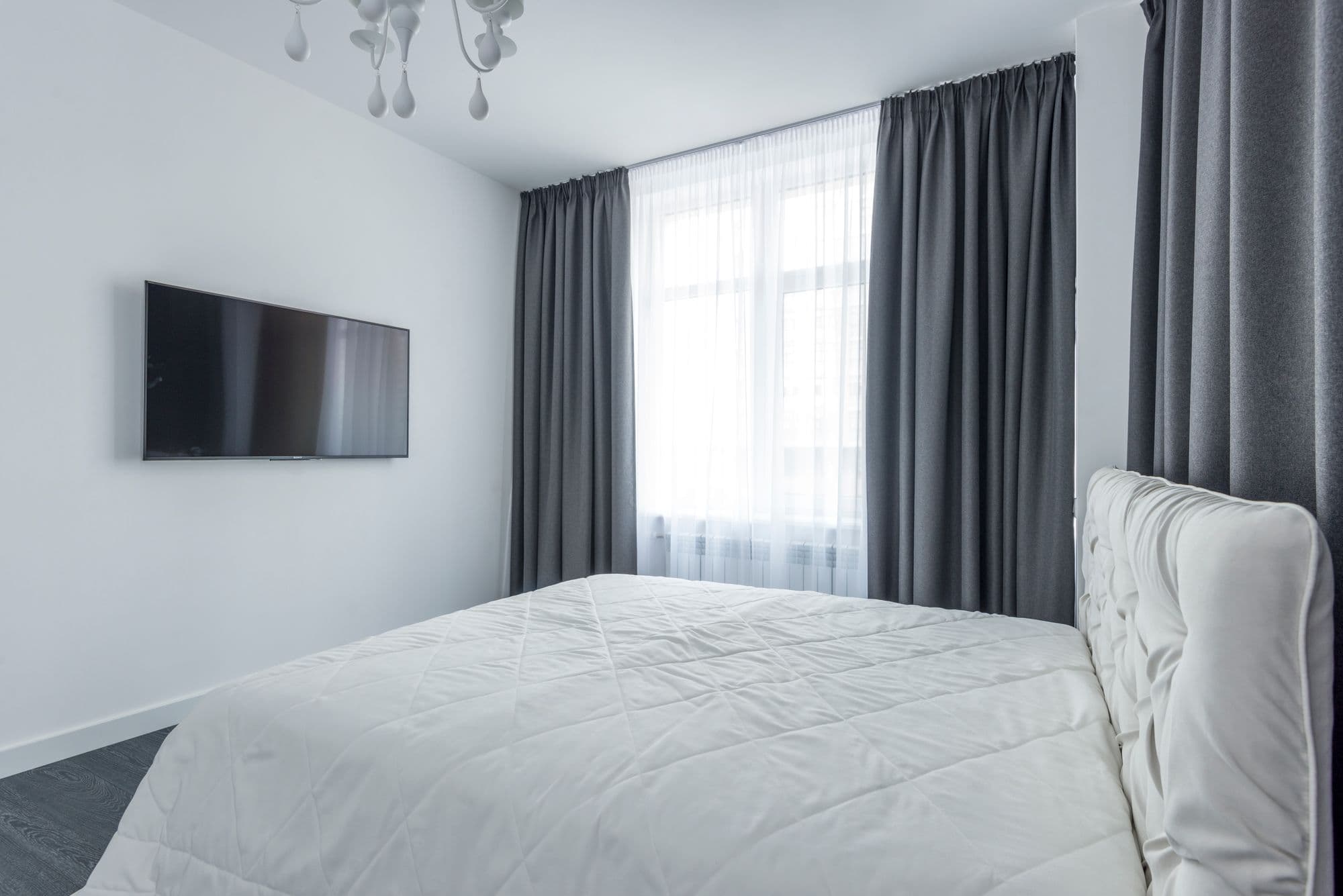 Bedroom interior ready for property inspection